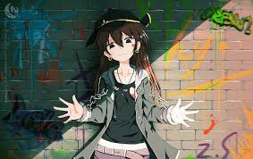 Hd Wallpaper Anime Anime Girls Long Hair Hat Graffiti Wallpaper Flare 4k ultra hd 5k ultra hd 8k ultra hd. anime anime girls long hair hat