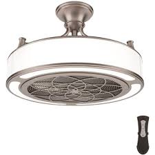 Whether your décor style is traditional, transitional, or contemporary and modern, menards® has a ceiling fan that will perfectly complement your room. Stile Part Cf0110 Stile Anderson 22 In Led Indoor Outdoor Brushed Nickel Ceiling Fan With Remote Control Ceiling Fans Home Depot Pro
