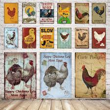 A zillion things home · up to 70% off · shop our huge selection Coop Chicks Rooster Plaque Metal Vintage Farm Eggs Chicken Tin Signs Iron Painting Wall Decor Board Plaques Signs Aliexpress