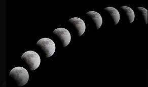 A lunar eclipse happens when the moon moves into the earth's shadow, which blocks the sun's light. Fdcezkqu8wgwkm