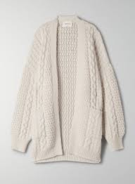 Aritzia tna long sleeve thermal. Wilfred Free Cable Knit Cardigan Aritzia Ca