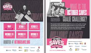 Support October Saves Goalie Challenge