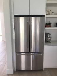 Para obtener acceso a instrucciones para el usuario del refrigerador en español, o para obtener información adicional. Kitchenaid Krfc300ess 20 Cu Ft Stainless Counter Depth French Door Refrigerator Walmart Com Walmart Com