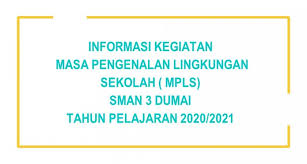 Smk negeri 3 tegal adalah salah satu sekolah favorit, sekolah menengah kejuruan yang ada di kota tegal, dengan 9 kompetensi keahlian yaitu. Jadwal Dan Kegiatan Mpls Masa Pandemi Covid 19 Sman 3 Dumai