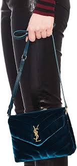 Saint Laurent Toy Velvet Leather Monogramme Loulou Strap Bag Founded In 1961 Yves Saint Laurent Was The First Couture House To Introduce The Concept Of Luxu