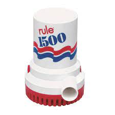 Rule 0 07 Hp Submersible 12 Volt Manual Bilge Pump 02 The Home Depot Pumps Marine Submersible