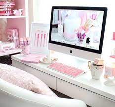 30 Nice Romantic Pink Home Offices Color Scheme Ideas Home Office Colors Pink Home Offices Home Office Decor