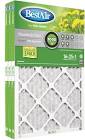 BestAir MERV 8 Household Dust Reduction Pleated Furnace Air Filters, MPR 600, 16 x 25 x 1-in, 3-pk RPS