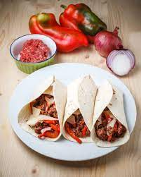 Fajitas Au Boeuf Et Leur Sauce Tomate Poivron Gourmicom