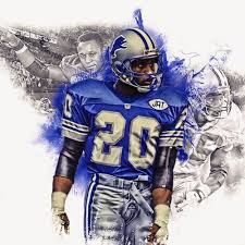 The career in 1988 in the following year, barry sanders had great career. Barry Sanders Detroit Lions Poster Sports Art Print Football Etsy In 2021 Nfl Football Art Nfl Football 49ers Detroit Lions