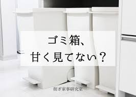 テキトーなゴミ箱 使ってない ゴミ箱こそ 妥協せずに選ぶべき happy living 削ぎ家事研究室 powered by ライブドアブログ インテリア 収納 キッチン収納のリフォーム リビング おしゃれ 狭い