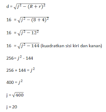 Garis singgung persekutuan dua lingkaran kelas 11. Contoh Soal Dan Pembahasan Tentang Garis Singgung Lingkaran Ajar Hitung