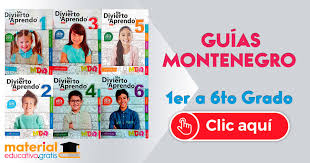 La guía me divierto y aprendo ya cuenta con plataforma digital⬅ con esta contingencia trabaja y aprende desde casa fácilmente costo de la guía $300. Fabulosas Guias Montenegro De 1er A 6to Grado Material Educativo