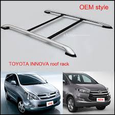 Oem Style Roof Rack Roof Rail Luggage Bar For Toyota Innova 2010 To 2017 Year Low Profit For Promotion Free Shipping To As Toyota Innova Roof Rails Roof Rack