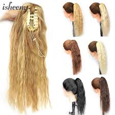 Check out our bleach blonde #63 up above! Isheeny Blonde Human Hair Claw On Ponytail 16 24 Clip In Hair Extensions Curly Style Pony Tail Hairpiece Natural Color 100g Ponytails Aliexpress