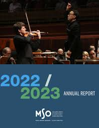 2022/2023 Annual Report by Milwaukee Symphony Orchestra