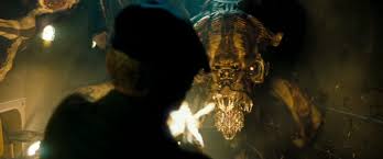 For leaked info about upcoming movies, twist endings, or anything else spoileresque, please use the following method: Super 8 Monster Legacy Super 8 Monster Monster Movie Monsters