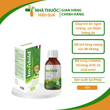 Imochild - Trẻ hết biếng ăn, tăng sức đề kháng -