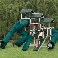 With numerous options available directly from the largest manufacturer of residential swing sets in the us, the backyard discovery line has something for every family. Custom Built Swing Sets Backyard Playsets Playgrounds