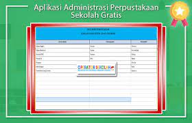 Administrasi perpustakaan sekolah dasar excel. Aplikasi Administrasi Perpustakaan Sekolah Gratis Operator Sekolah