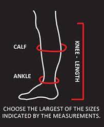 Size Guide Knee High Compression Socks Compression Socks Size
