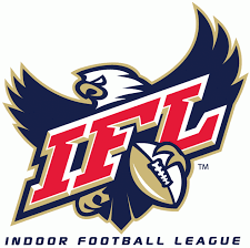 The world indoor football league was an indoor football league that was to begin in 1988 to compete with the arena football league. Indoor Football League Primary Logo Football Usa Football League Football Logo Design