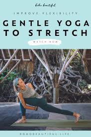 Especially at the tender young age of 60, a healthy lifestyle is a priority, and my yoga practice and cycling are central to that priority. 15 Min Beginner Yoga Stretch Class Boho Beautiful At Home Yoga Classes In 2021 Yoga Stretches For Beginners Yoga For Beginners Yoga