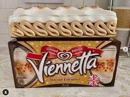 (be fast as the chocolate will go hard quickly when we pour it in top of the frozen ice cream.) slice and serve our very own homemade viennetta ice cream. Viennetta Ice Cream Penang Ken S Kitchen Facebook