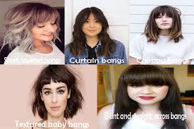 Beautiful side swept bangs hairstyle. Best Bangs For Wavy Hair Bangs For Difference Face Shapes Hair Trends