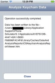 Github Foundstone Ios Keychain Analyzer Ios Keychain Analyzer