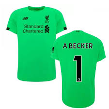 Alisson becker will wear the provisional squad number 13 in today's friendly against napoli in dublin. 2019 2020 Liverpool Away Short Sleeve Goalkeeper Shirt Green A Becker 1 Mt939024 144138 133 09 Teamzo Com