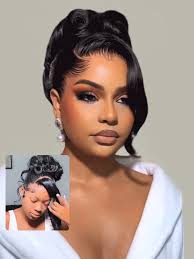 Lagos Widows Peak Hairline Ready To Go 360 Transparent Lace Front Human  Hair Wig