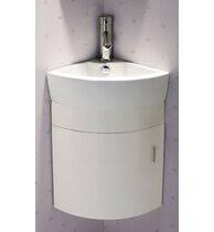 Find deals on products in bath fixtures on amazon. Corner Bathroom Vanities You Ll Love In 2021 Wayfair