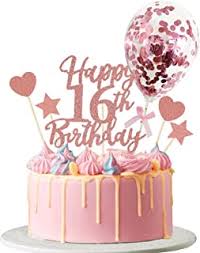 Planning a teen boy's 16th birthday party can be quite the challenge, since most teen boys aren't really into party decorations, fancy cakes and balloons. Amazon Com 16th Birthday Cake