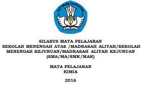 Jan 08, 2021 · menyusun dan mengembangkan silabus, prota, promes, dan rpp. Silabus Sma Kurikulum 2013 Revisi 2016 Kimia Silabus