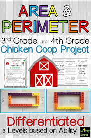 Perimeter And Area Project Chicken Coops Area And Perimeter Math Lesson Plans Math Workshop