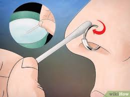 The best method is to use long nose pliers or preferably bcr / circular barbell opening pliers. How To Remove A Nose Ring 14 Steps With Pictures Wikihow