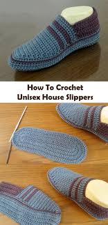 We've rounded up our favorite crochet slipper patterns ideas and there's plenty of super comfy styles that you will love. Mens Crochet Slippers Free Pattern Photo High Carolina Decor