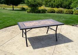 Backyard Creations Lasalle Rectangular Dining Patio Table At Menards Backyard Creations Reg Lasalle Rectangul Patio Table Backyard Creations Outdoor Tables