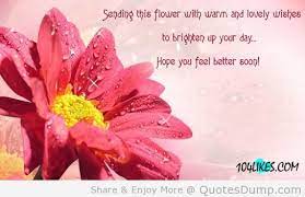Here are 40 beautiful flower pictures to inspire you. Feel Better Flowers Feel Better Quotes Feel Good Quotes Hope Youre Feeling Better
