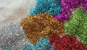 tips and ideas to use glitter for paper crafts feltmagnet