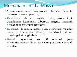 Melalui konstruksi sosial media massa, realitas iklan televisi dalam masyarakat kapitalistik, teori dan pendekatan konstruksi sosial atas realitas peter l. Media Relation Media Massa Ppt Download