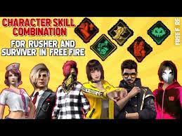 There are 39 characters in the game, and almost all of them, except nulla and primis, have special abilities that aid players on the battleground. Best Character Skill Combination For Rusher And Surviver In Free Fire Character Skills Free Fire Character Free Fire