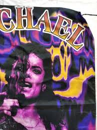 MICHAEL JACKSON Drapeau Dangerous 1993