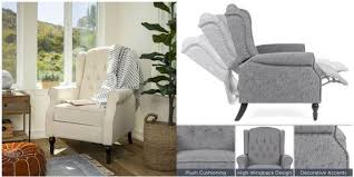 Here is another affordable chair that will make your life easy and comfortable. Tufted Wingback Recliner Armchair For 220 Shipped Reg 436 99 Utah Sweet Savings