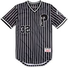 Black And White Pinstripe Baseball Jersey Black Pyramid Men S Striped Baseball Jersey 60 Liked On Polyvore Featuring Men S Fashion Men Latest Clothes For Men Mens Outfits Striped Baseball Jersey