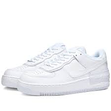 Nike womens wmns air force 1 shadow sneakers/shoes. Nike Air Force 1 Shadow W White End