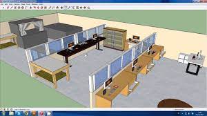 Gambar sketsa tata ruang kantor yang nyaman. Gambar Ruangan Kantor Youtube