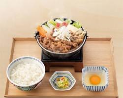吉野家 牛すき鍋膳の画像