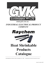 Heat Shrinkable Products Catalogue